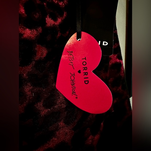 Betsy Johnson mini Babydoll Dress Pink Leopard - Picture 5 of 12